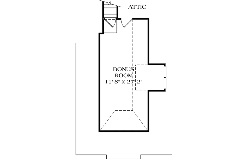 Dream House Plan - Floor Plan - Other Floor for Mediterranean House Plan #453-112 - 3 bed, 2 bath