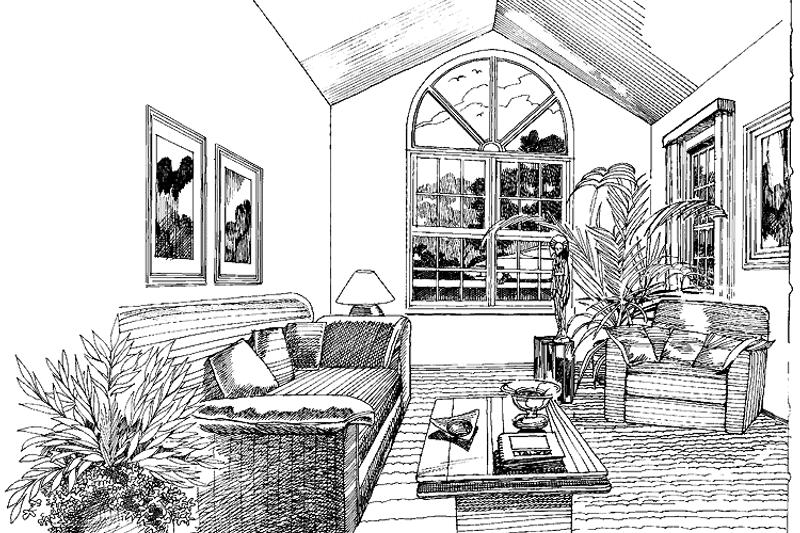 Dream House Plan - Interior - Bedroom 1 for Contemporary House Plan #47-988 - 3 bed, 3.5 bath