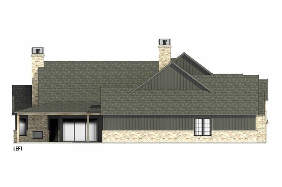 Exterior - Other Elevation for Cottage House Plan #1096-14 - 4 bed, 4.5 bath