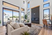 Contemporary Style House Plan - 3 Beds 2.5 Baths 1864 Sq/Ft Plan #1070-239 