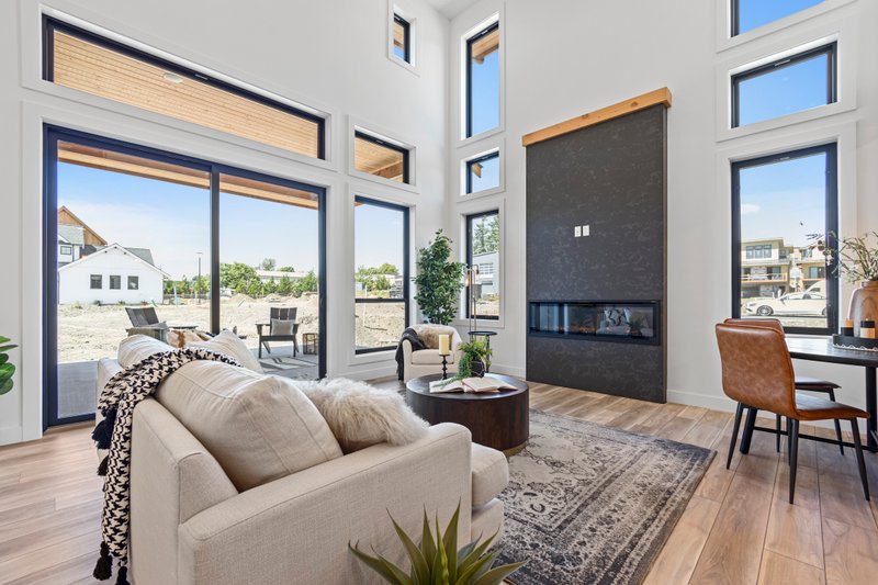 Home Plan - Interior - Family Room 3 for Contemporary House Plan #1070-239 - 3 bed, 2.5 bath