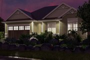 Traditional Style House Plan - 3 Beds 2 Baths 1330 Sq/Ft Plan #455-82 