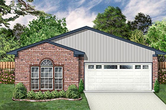Exterior - Front Elevation for Traditional House Plan #84-299 - 3 bed, 2 bath