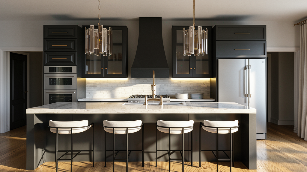 Interior - Kitchen 1 for Contemporary House Plan #1064-491 - 2 bed, 2 bath