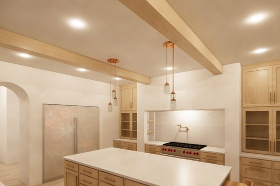 Interior - Kitchen 3 for Farmhouse House Plan #1096-5 - 4 bed, 4.5 bath