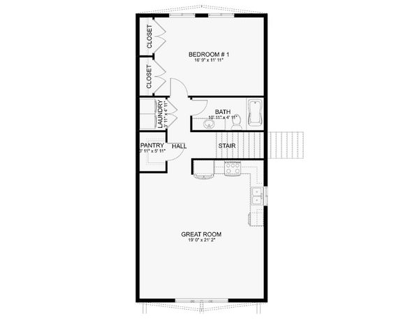 House Design - Barndominium Floor Plan - Upper Floor Plan #1060-82