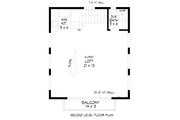 Contemporary Style House Plan - 0 Beds 1 Baths 590 Sq/Ft Plan #932-1222 