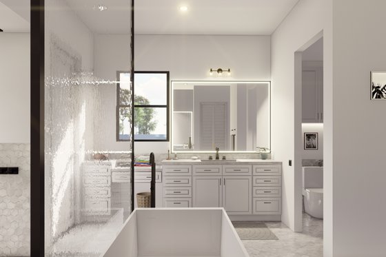 Interior - Master Bathroom 1 for Country House Plan #1110-36 - 3 bed, 3.5 bath