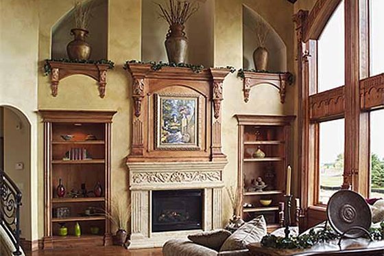 Photo 6 for European House Plan #70-925 - 4 bed, 3.5 bath