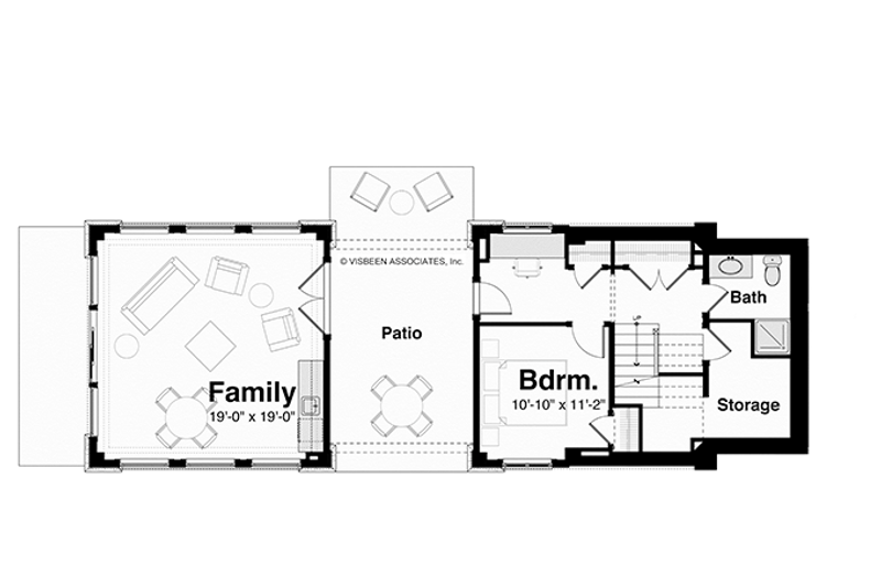 Dream House Plan - Floor Plan - Lower Floor for Contemporary House Plan #928-249 - 3 bed, 3.5 bath