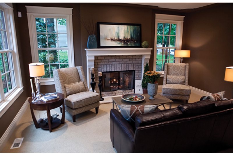 Home Plan - Interior - Family Room for Classical House Plan #928-240 - 3 bed, 3.5 bath