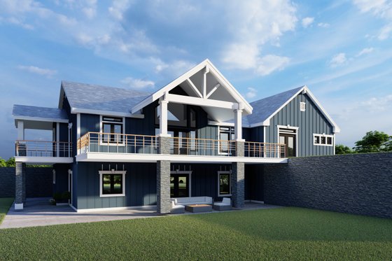 Exterior - Other Elevation for Craftsman House Plan #112-210 - 3 bed, 2.5 bath