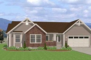 Traditional Exterior - Front Elevation Plan #401-101