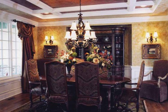 Interior - Dining Room for Country House Plan #46-747 - 4 bed, 3 bath