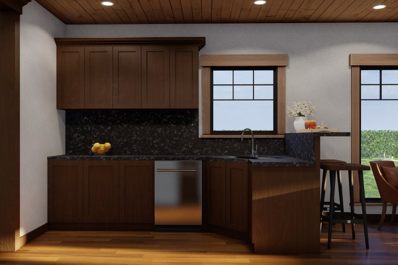 Dream House Plan - Interior - Kitchen 2 for Craftsman House Plan #17-2221 - 3 bed, 2.5 bath