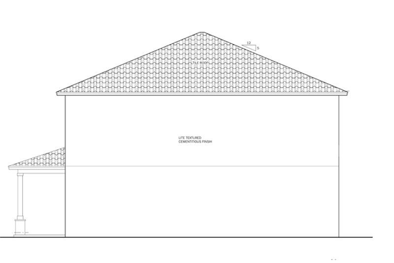 Dream House Plan - Exterior - Other Elevation for Mediterranean House Plan #1058-62 - 4 bed, 2.5 bath