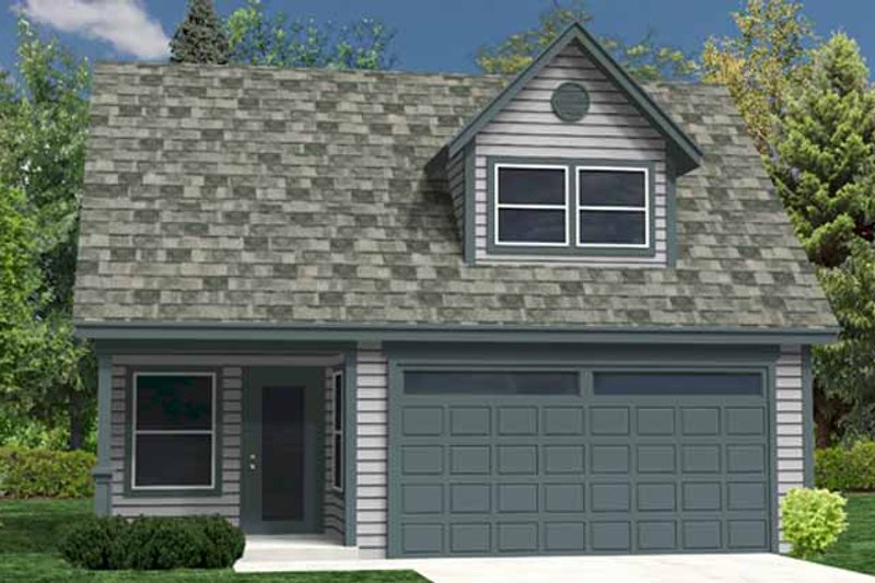 Architectural House Design - Traditional Exterior - Front Elevation Plan #118-159