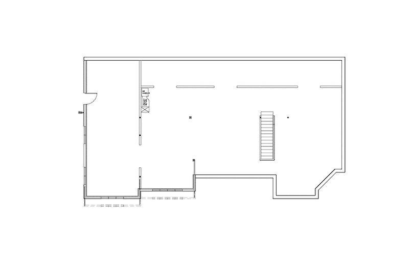 Home Plan - Floor Plan - Lower Floor 1 for Ranch House Plan #939-6 - 3 bed, 2.5 bath