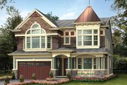 Victorian Style House Plan - 4 Beds 3.5 Baths 4020 Sq/Ft Plan #132-473 