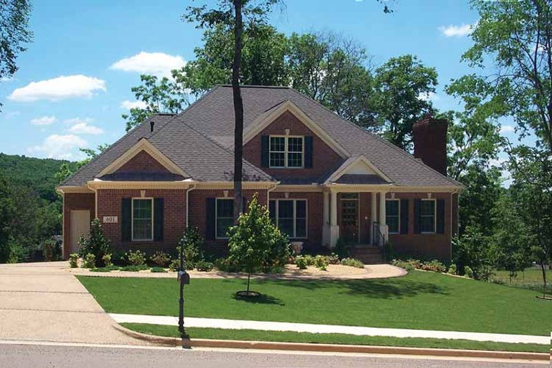 Home Plan - Exterior - Front Elevation 4 for Colonial House Plan #429-241 - 3 bed, 2.5 bath