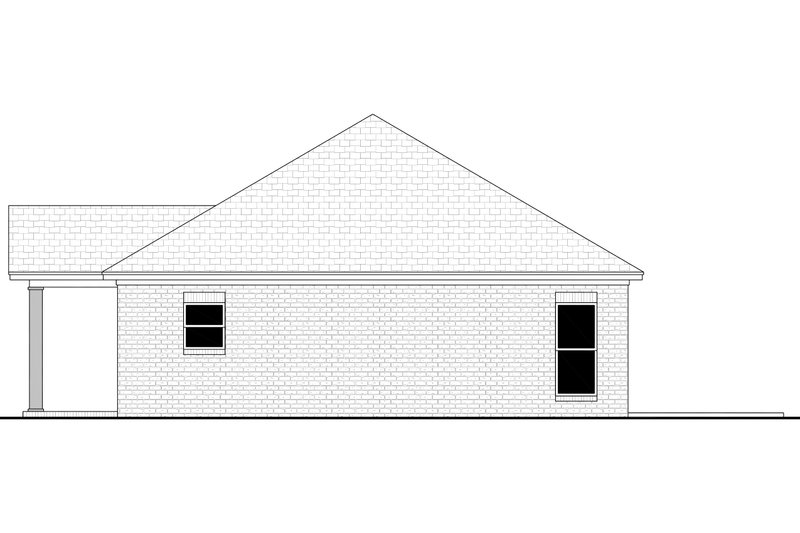 House Blueprint - Exterior - Other Elevation 1 for Traditional House Plan #430-371 - 6 bed, 6 bath