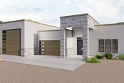 Contemporary Style House Plan - 4 Beds 4.5 Baths 2836 Sq/Ft Plan #53-744 