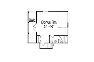 Floor Plan - Upper Floor for Traditional House Plan #417-338 - 4 bed, 3 bath