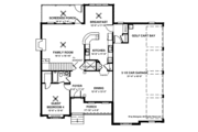 Traditional Style House Plan - 4 Beds 4 Baths 2704 Sq/Ft Plan #56-670 