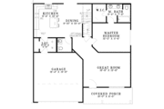 Country Style House Plan - 3 Beds 2.5 Baths 1604 Sq/Ft Plan #17-3223 