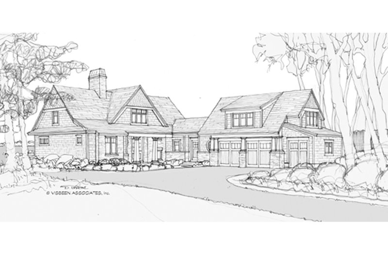 Dream House Plan - Exterior - Front Elevation 3 for Craftsman House Plan #928-254 - 3 bed, 3 bath
