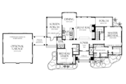 Craftsman Style House Plan - 3 Beds 3 Baths 1925 Sq/Ft Plan #929-933 