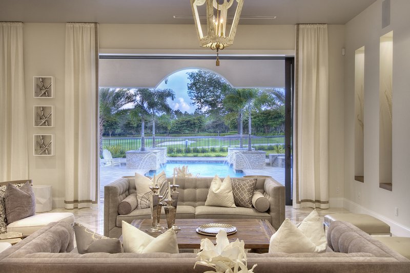 House Plan Design - Interior - Family Room 3 for Mediterranean House Plan #930-444 - 3 bed, 3.5 bath