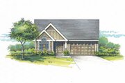 Craftsman Style House Plan - 3 Beds 2 Baths 1512 Sq/Ft Plan #53-465 