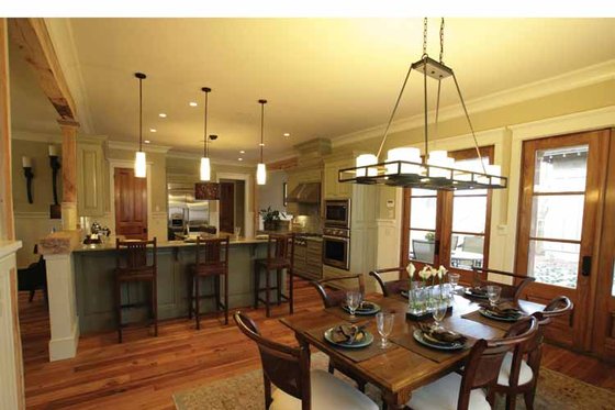Interior - Dining Room for Craftsman House Plan #37-279 - 5 bed, 4 bath