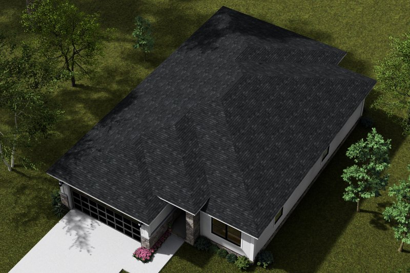 Dream House Plan - Exterior - Other Elevation 3 for Modern House Plan #513-2326 - 3 bed, 2 bath