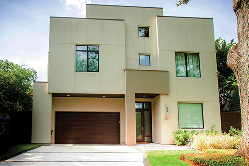 Architectural House Design - Exterior - Front Elevation 5 for Contemporary House Plan #1021-12 - 4 bed, 4.5 bath