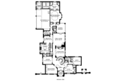 European Style House Plan - 5 Beds 4.5 Baths 5163 Sq/Ft Plan #141-363 