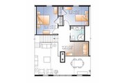 European Style House Plan - 5 Beds 3 Baths 2586 Sq/Ft Plan #23-2488 