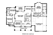 Craftsman Style House Plan - 3 Beds 3 Baths 2500 Sq/Ft Plan #141-328 