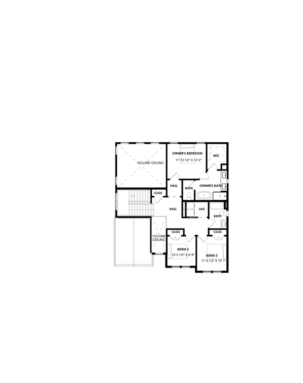 Modern Style House Plan - 4 Beds 2.5 Baths 2060 Sq/Ft Plan #1129-8 ...