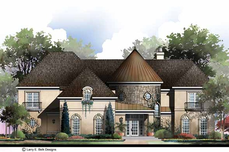 Architectural House Design - Country Exterior - Front Elevation Plan #952-284