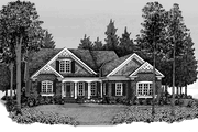 Country Style House Plan - 5 Beds 4 Baths 3092 Sq/Ft Plan #927-371 