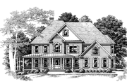 Victorian Style House Plan - 5 Beds 4.5 Baths 4305 Sq/Ft Plan #927-488 