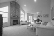 Ranch Style House Plan - 3 Beds 2 Baths 1530 Sq/Ft Plan #72-303 