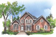 Traditional Style House Plan - 4 Beds 3 Baths 2833 Sq/Ft Plan #929-456 