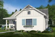 Farmhouse Style House Plan - 3 Beds 2.5 Baths 1621 Sq/Ft Plan #51-1386 