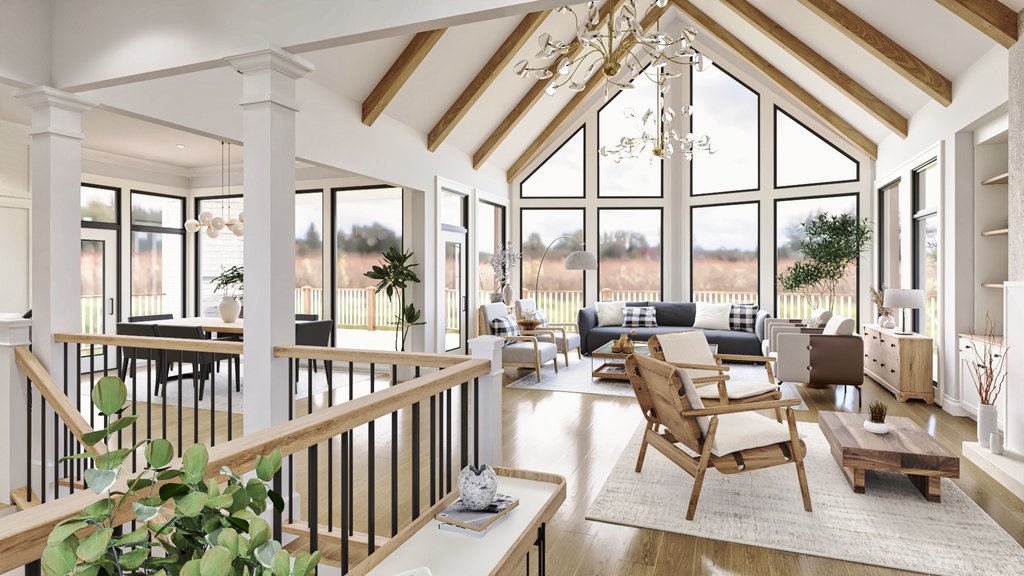 Interior - Other 1 for Traditional House Plan #54-710 - 4 bed, 4 bath