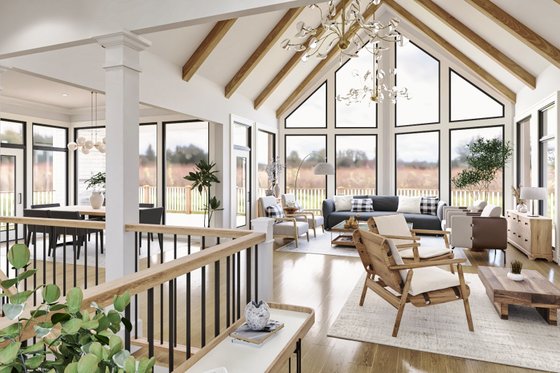 Interior - Other 1 for Traditional House Plan #54-710 - 4 bed, 4 bath