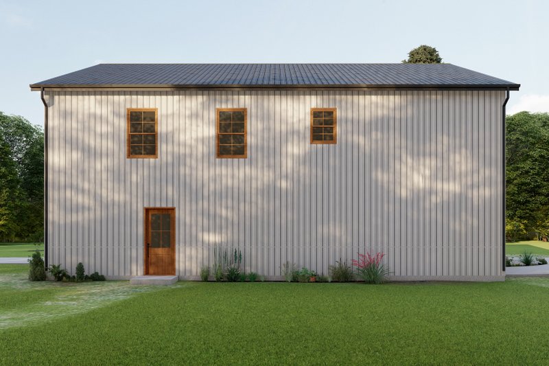 Dream House Plan - Exterior - Other Elevation 7 for Barndominium House Plan #1092-16 - 1 bed, 2 bath