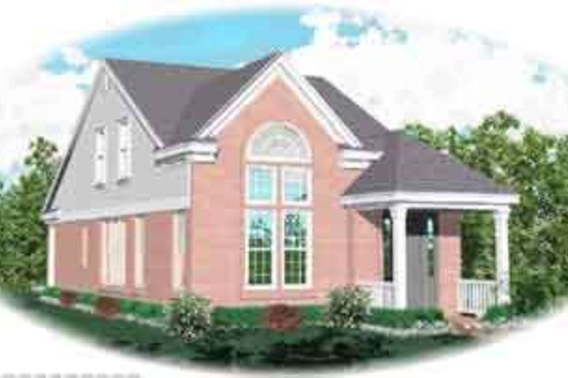 Contemporary Style House Plan - 3 Beds 2.5 Baths 1593 Sq/Ft Plan #81-451
